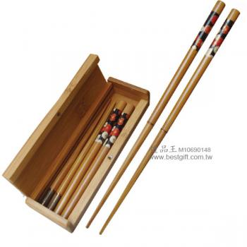 雙節式環保筷 (精致竹盒)