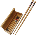 雙節式環保筷 (精致竹盒)