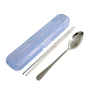 不鏽鋼餐具組-直筷+匙