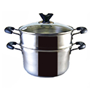 304鋼日式雙層湯蒸鍋