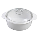 樂美雅-純白陶瓷耐熱鍋2公升