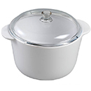 樂美雅-純白陶瓷耐熱鍋3公升