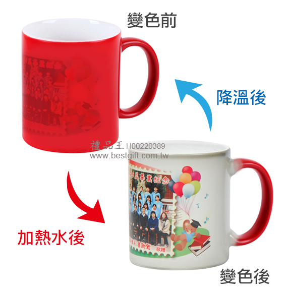 紅變色熱轉杯